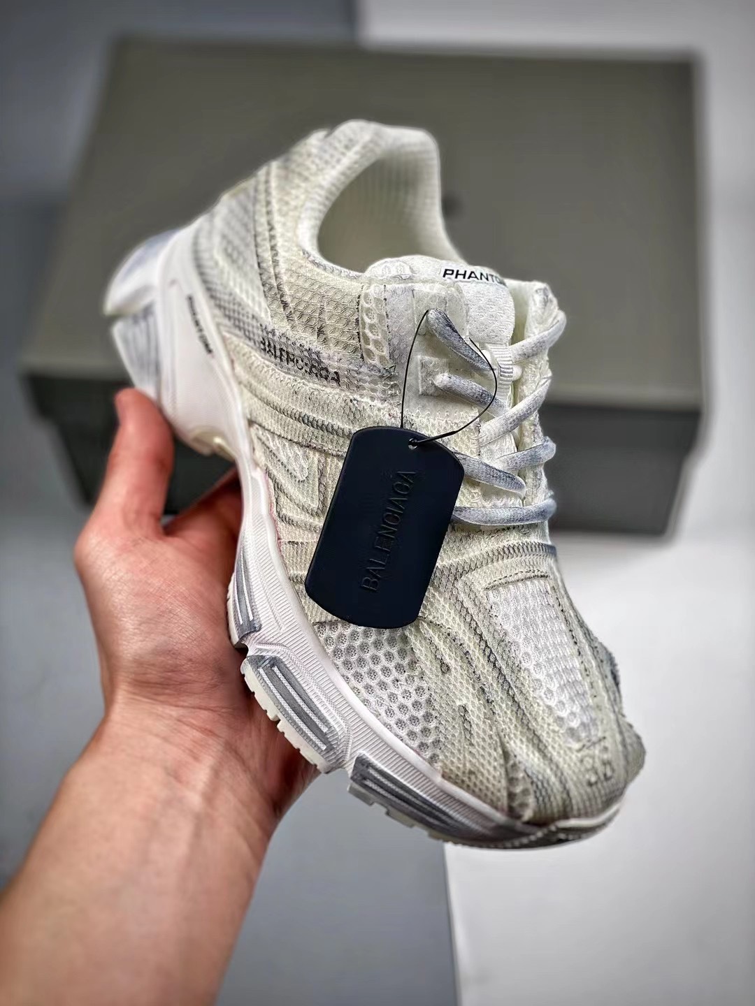 Balenciaga Phantom Trainers White For Women