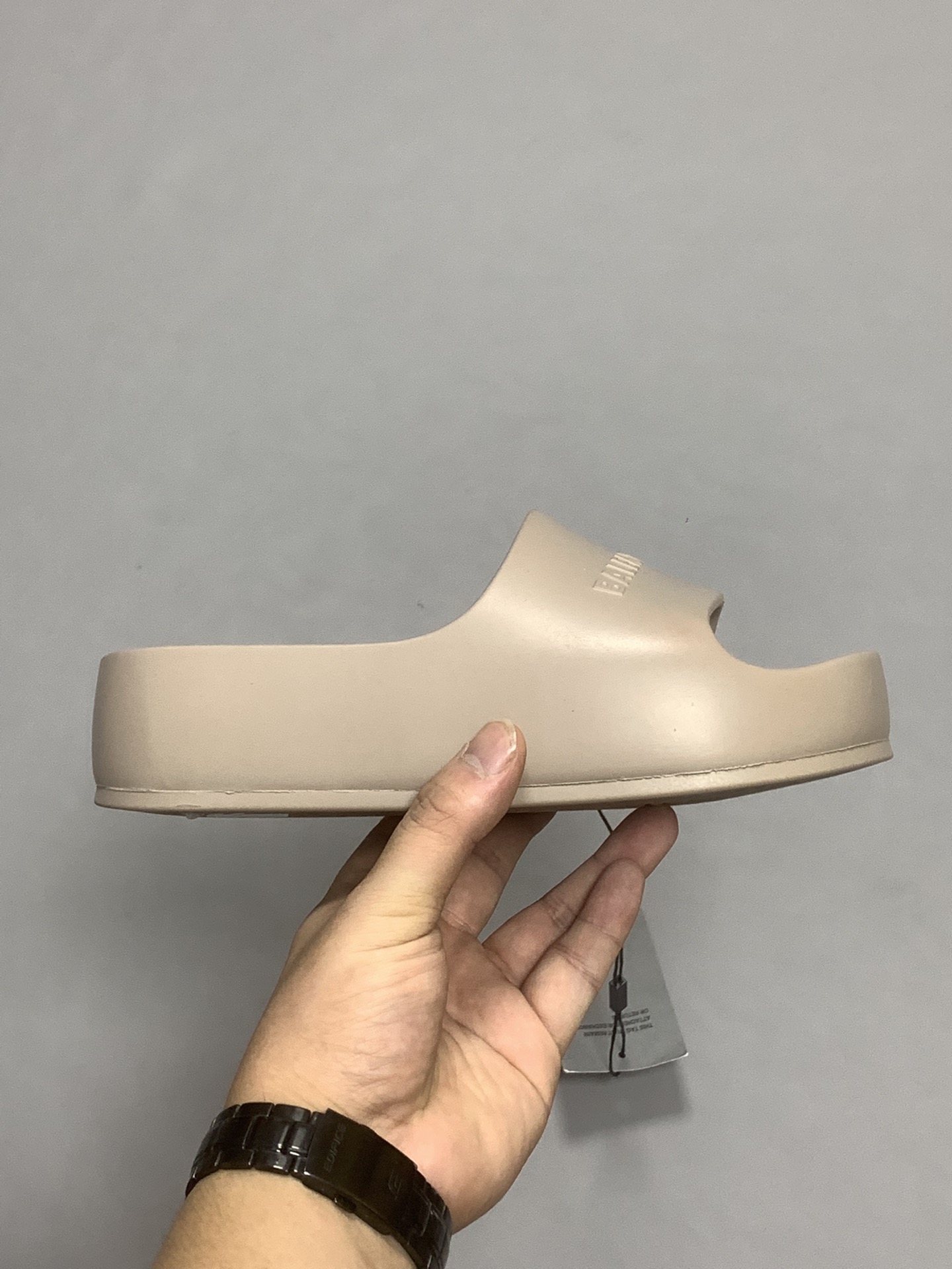 Balenciaga Pool Slide Sandal Grey For Women