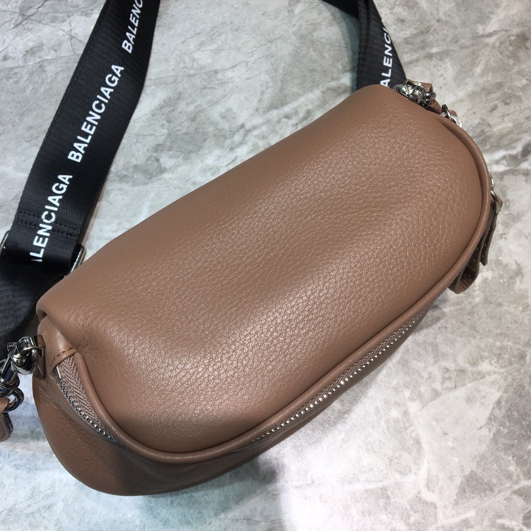 Balenciaga Sling Bag In Brown, For Women, Women’s Bags 9.1in/23cm