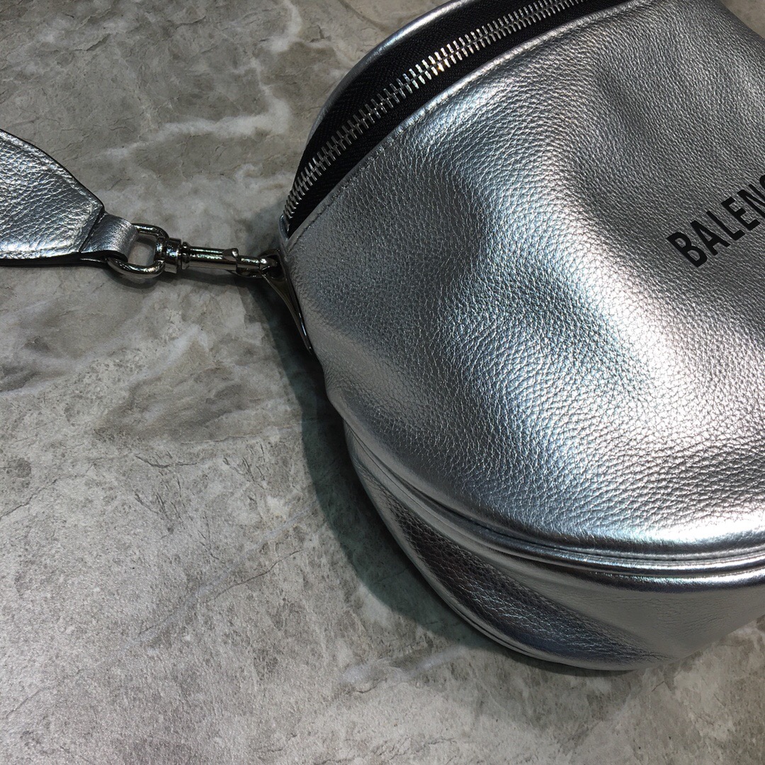 Balenciaga Sling Bag In Sliver, For Women, Women’s Bags 9.1in/23cm
