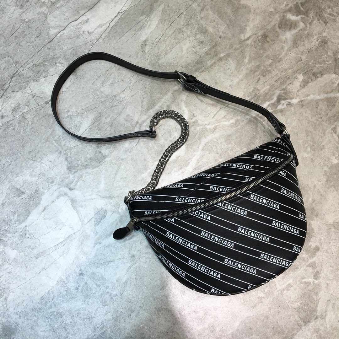 Balenciaga Souvenir XS Belt Bag In Black, For Women, Women’s Bags 9.5in/24cm