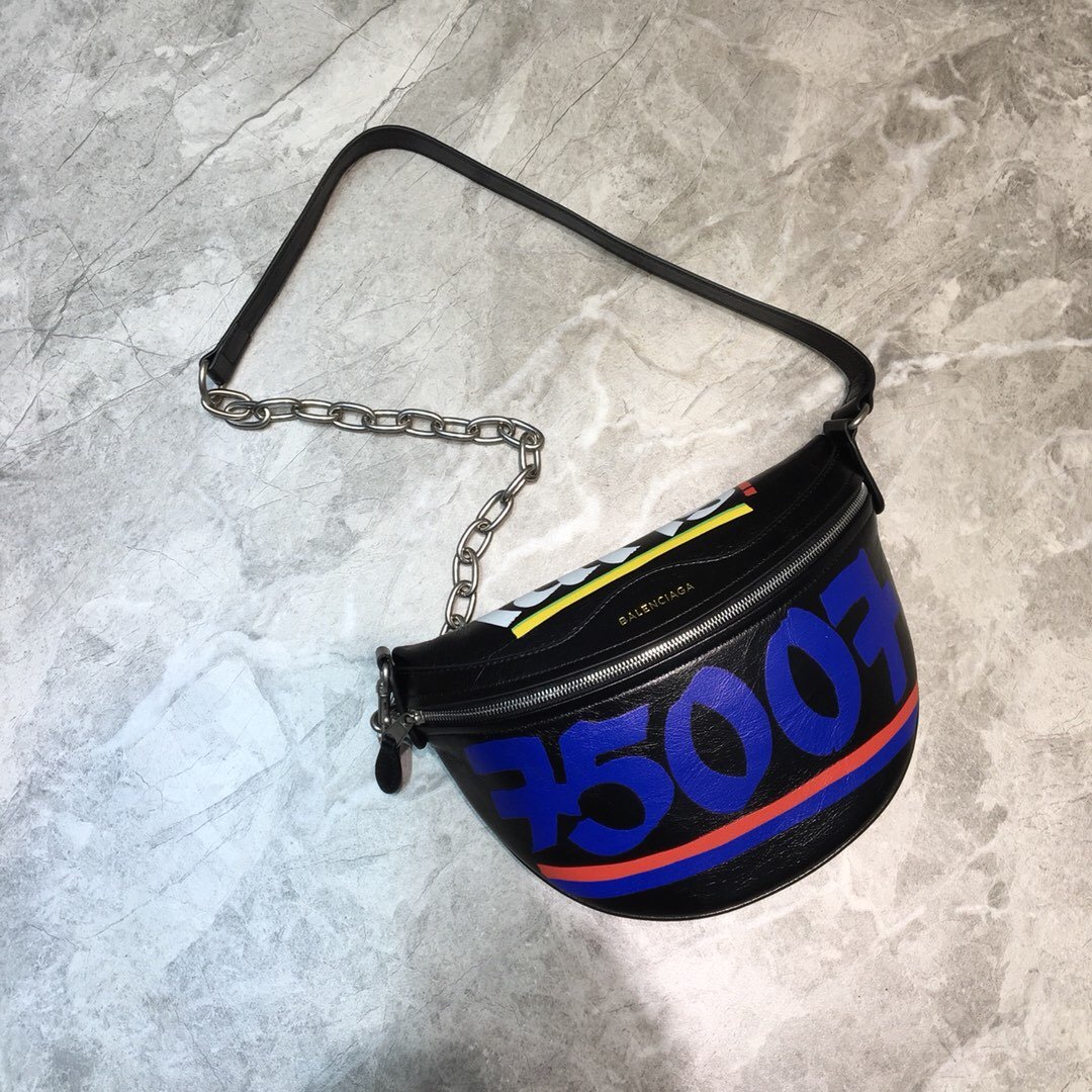 Balenciaga Souvenir XS Belt Bag In Black, For Women, Women’s Bags 9.5in/24cm