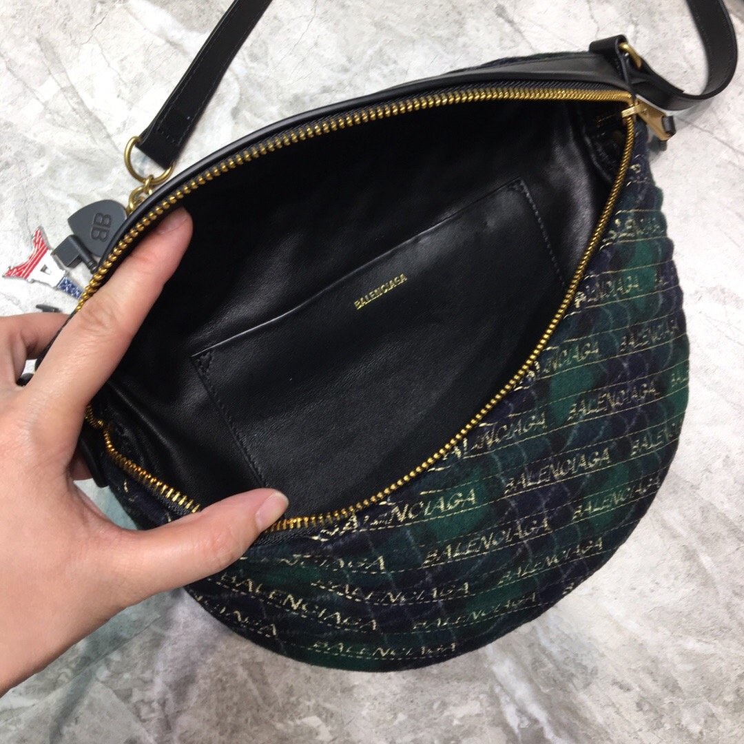 Balenciaga Souvenir XXS Belt Bag In Black, For Women, Women’s Bags 11.8in/30cm