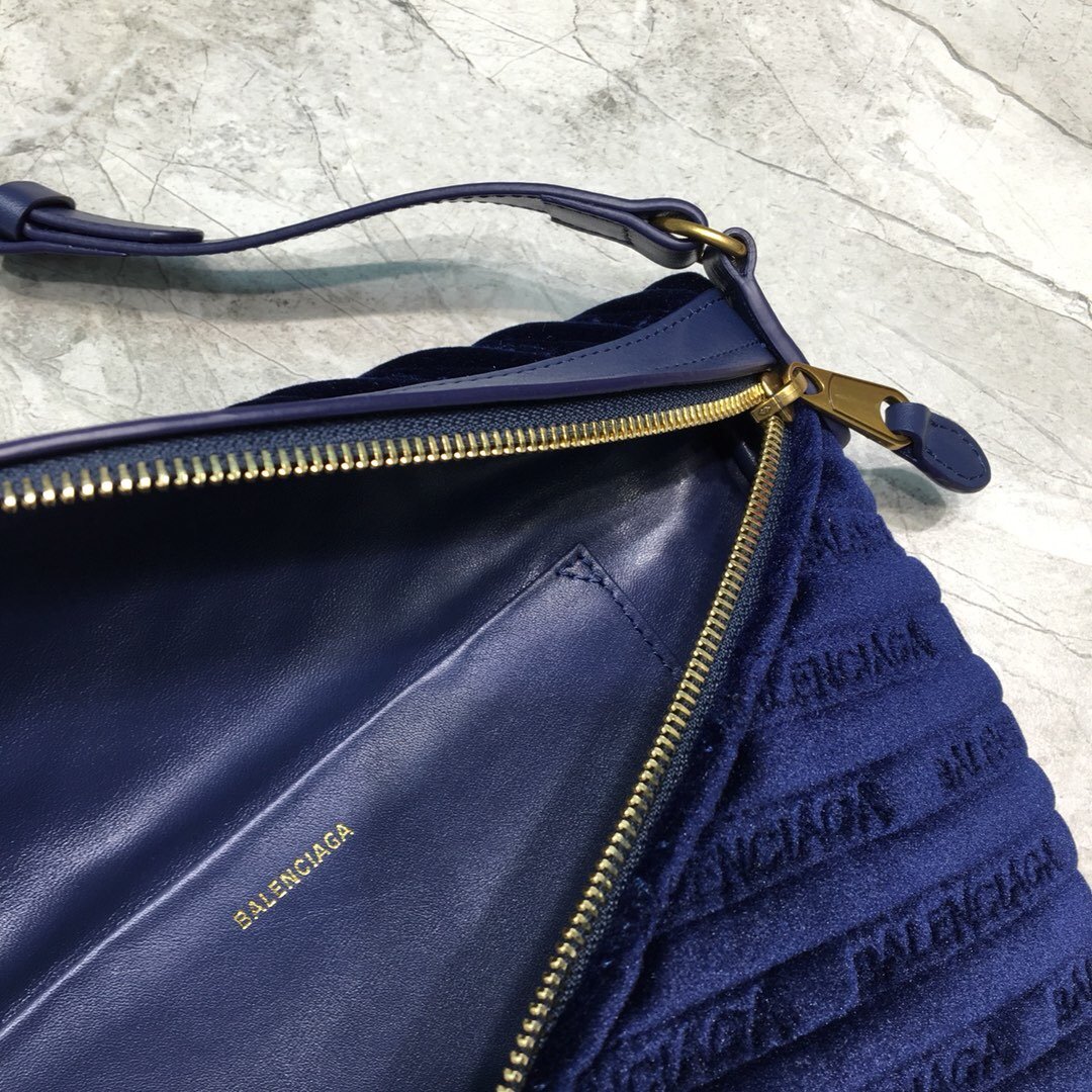 Balenciaga Souvenir XXS Belt Bag In Dark Blue, For Women, Women’s Bags 11.8in/30cm