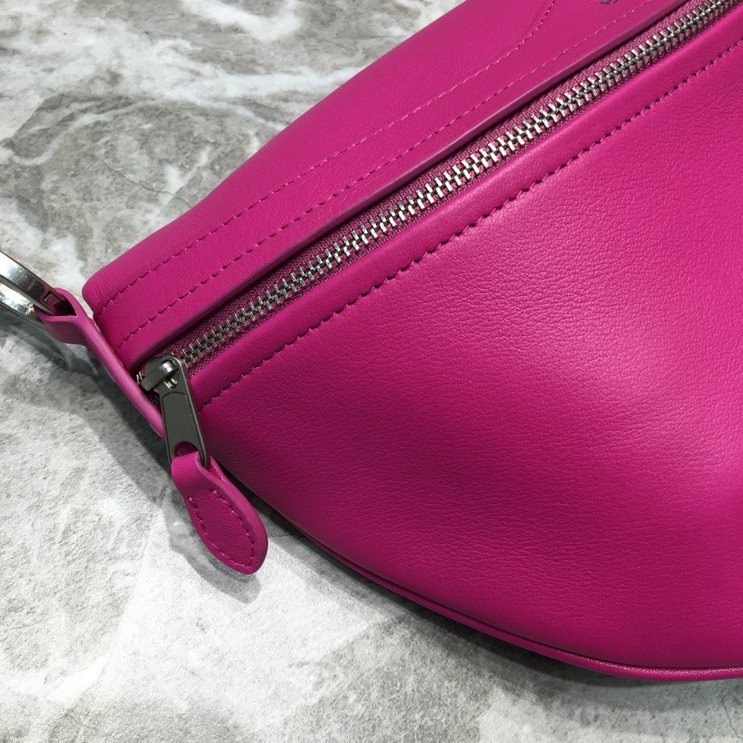 Balenciaga Souvenir XXS Belt Bag In Dark Pink, For Women, Women’s Bags 11.8in/30cm