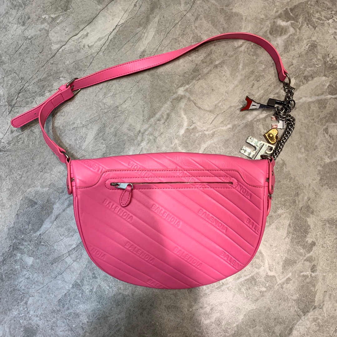 Balenciaga Souvenir XXS Belt Bag In Pink, For Women, Women’s Bags 11.8in/30cm