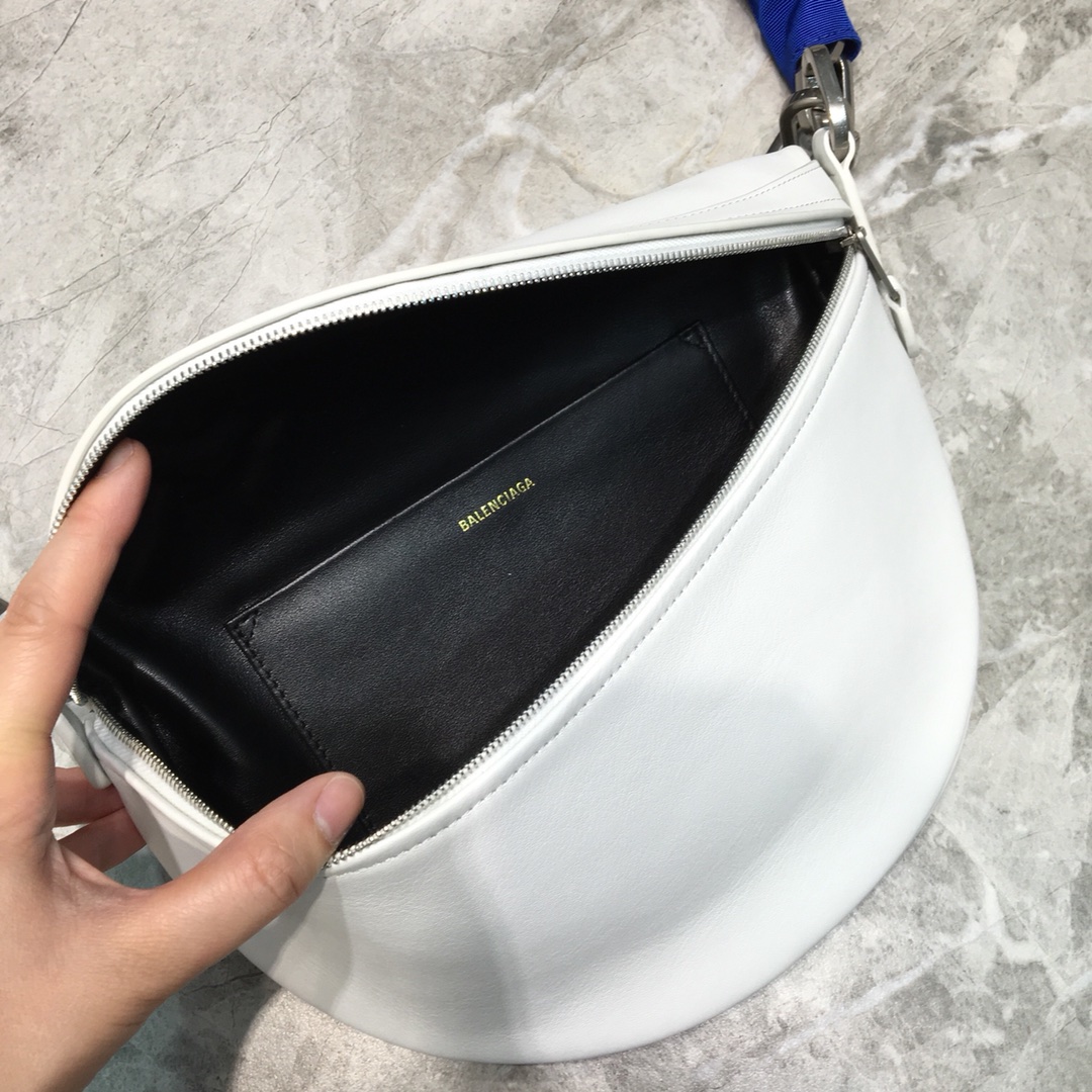 Balenciaga Souvenir XXS Belt Bag In White, For Women, Women’s Bags 11.8in/30cm
