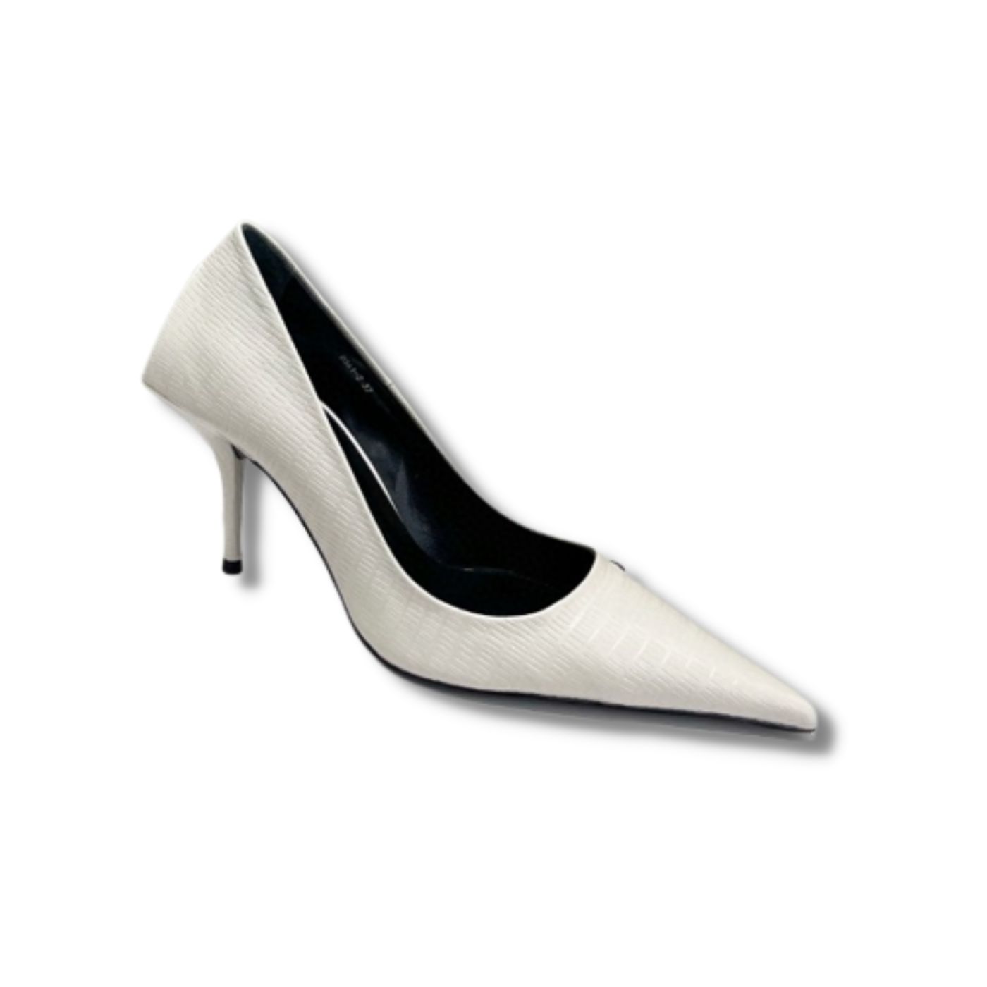 Balenciaga Square Knife 80mm Pump White For Women