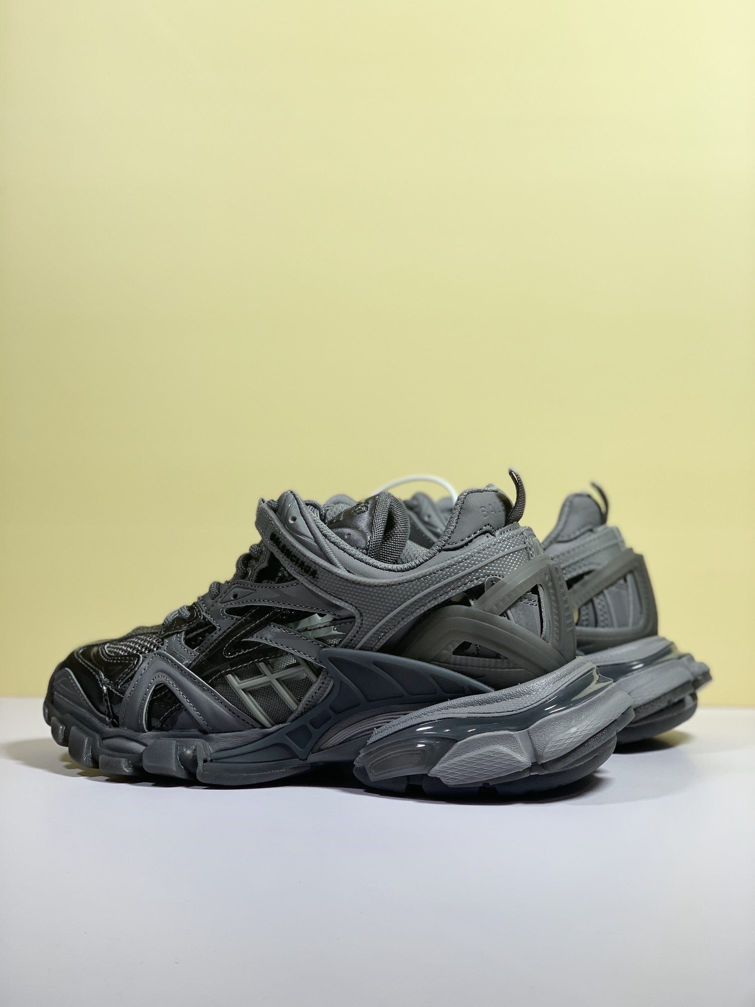Balenciaga Track.2 Clear Sole Trainers Grey For Women