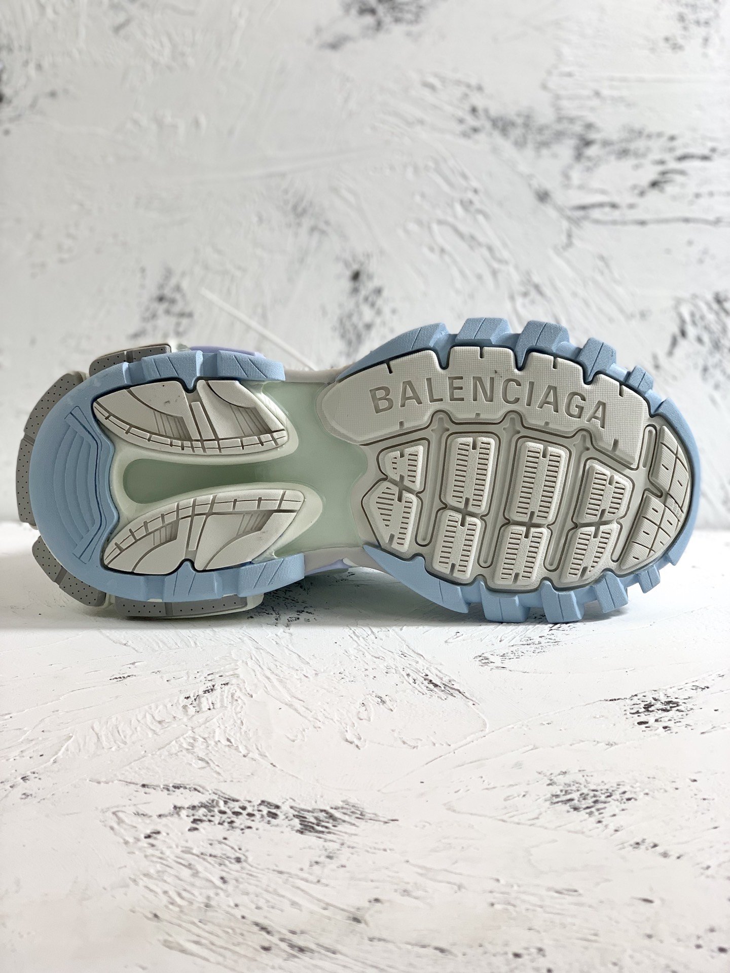 Balenciaga Track.2 Clear Sole Trainers Multicolour For Women