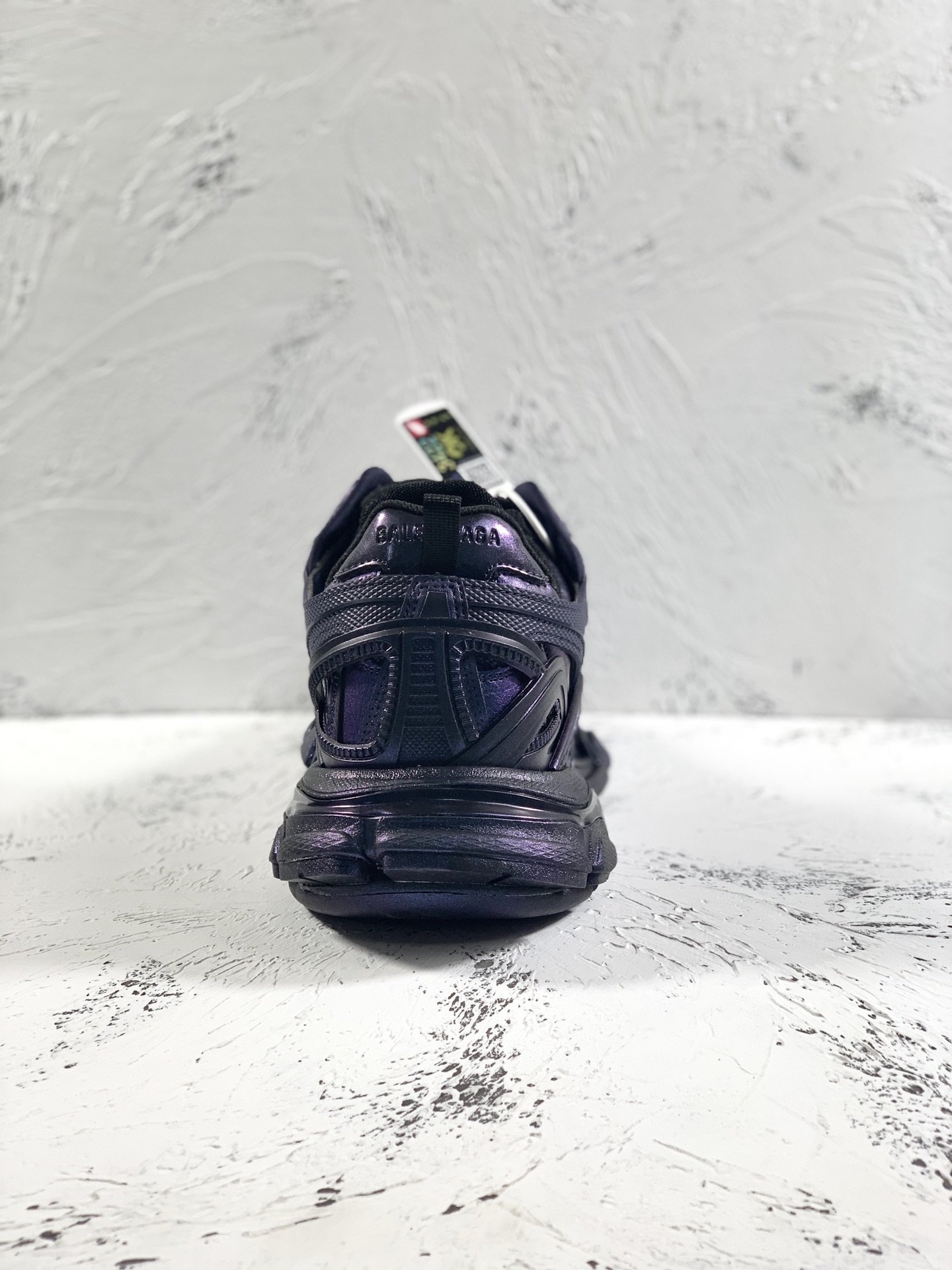Balenciaga Track.2 Clear Sole Trainers Purple For Women