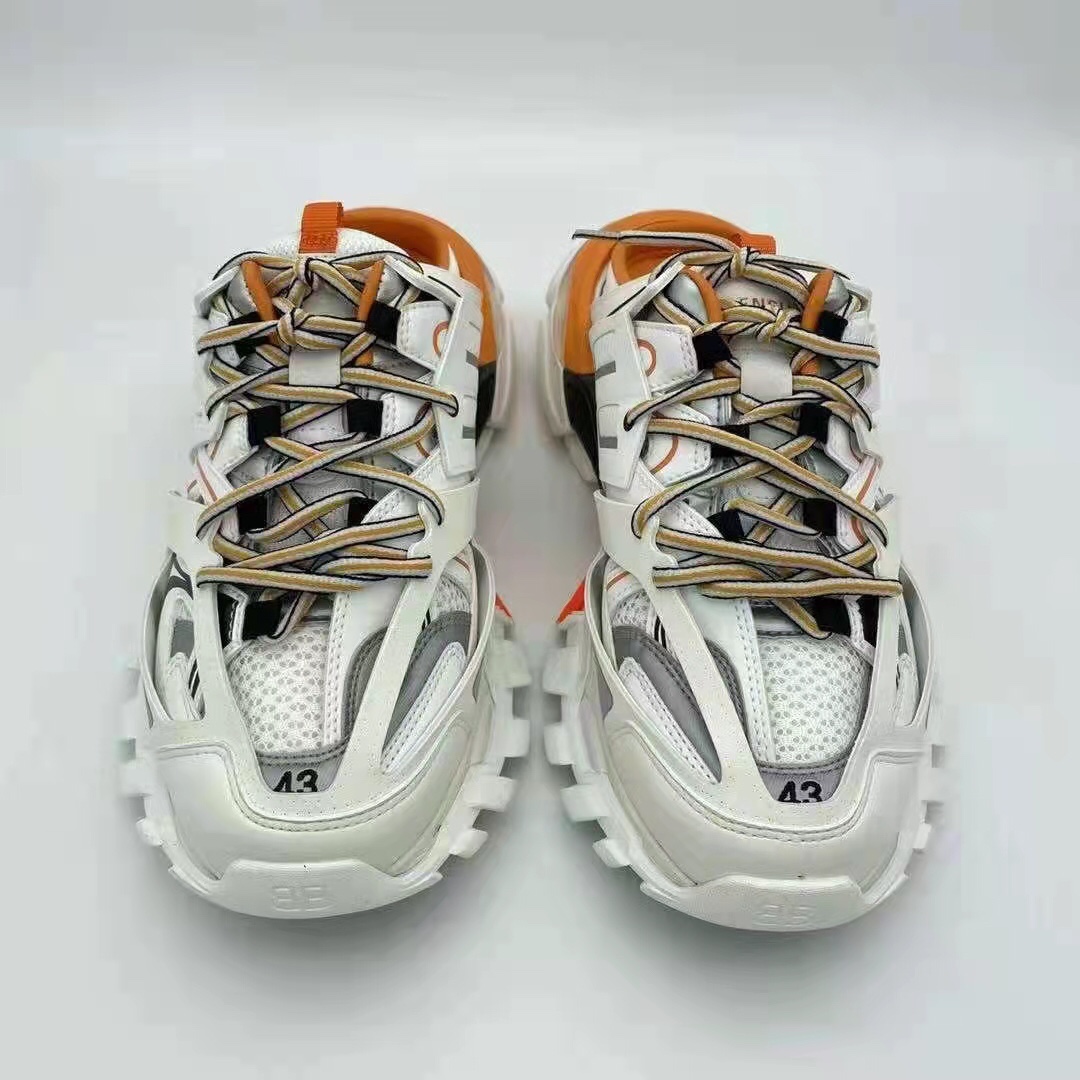 Balenciaga Track Mule White For Women