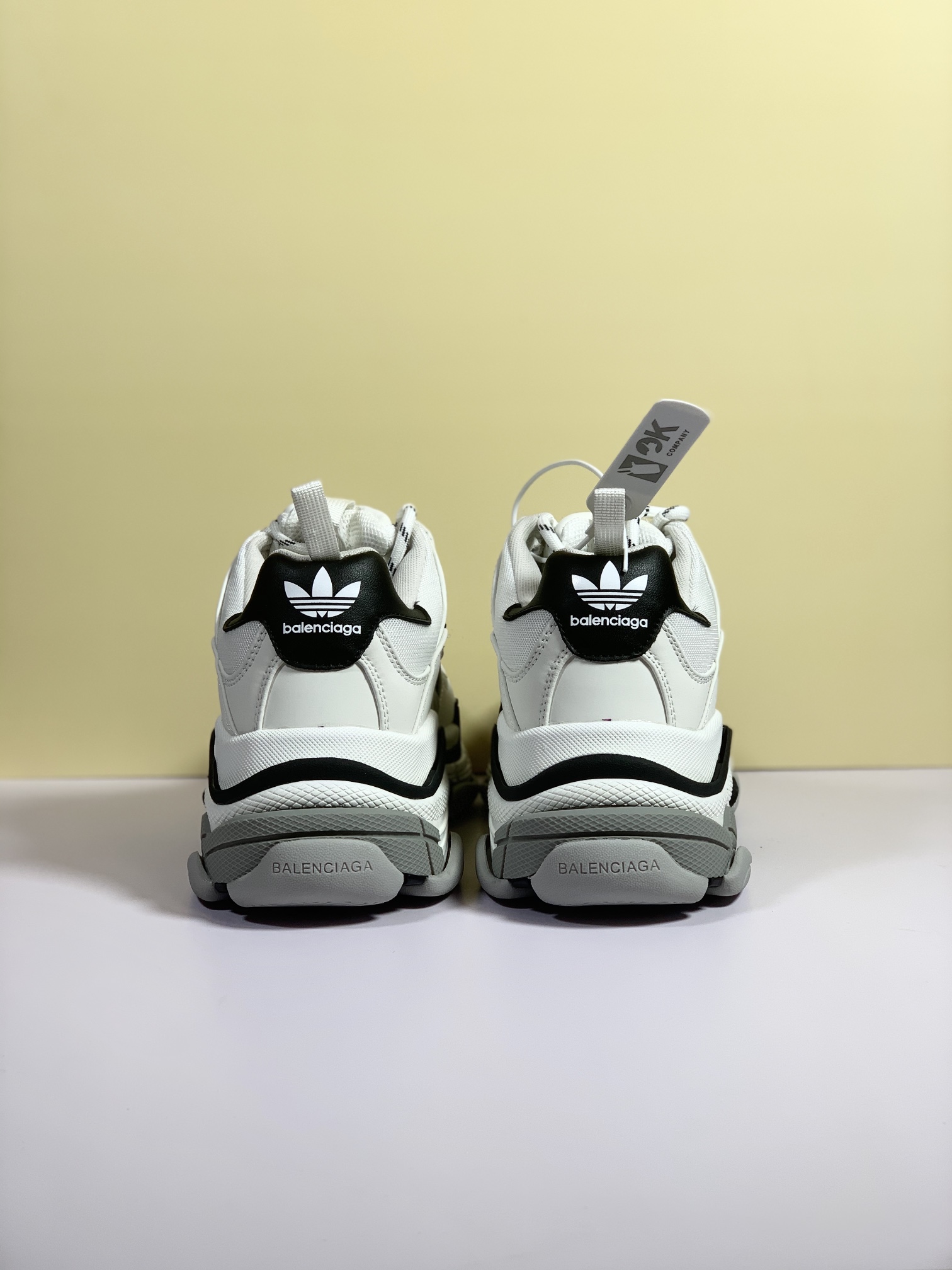 Balenciaga x Adidas Triple S Trainers White For Women