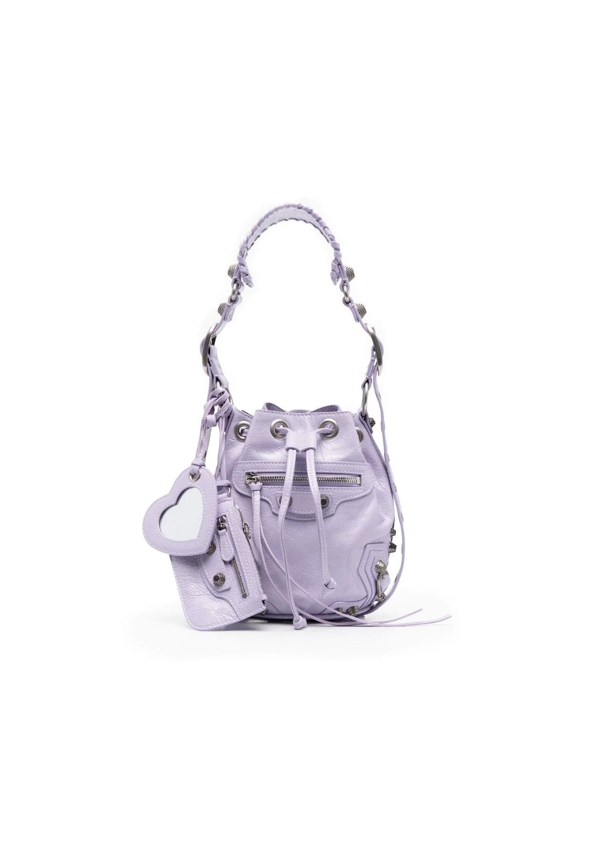 Balenciaga XS Le Cagole Bucket Bag Purple For Women 7024311VG9Y