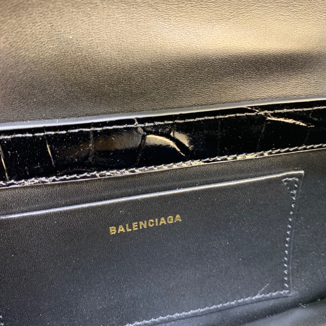 Balenciaga XX Small Flap Bag Box Black, For Women, Women’s Bags 10.6in/27cm 6956452108X1000