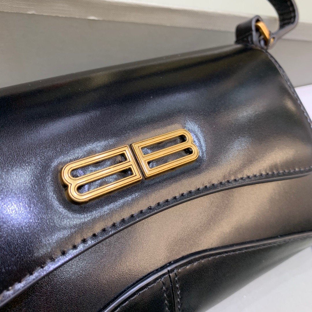 Balenciaga XX Small Flap Bag Box Black, For Women, Women’s Bags 10.6in/27cm 695645210961000