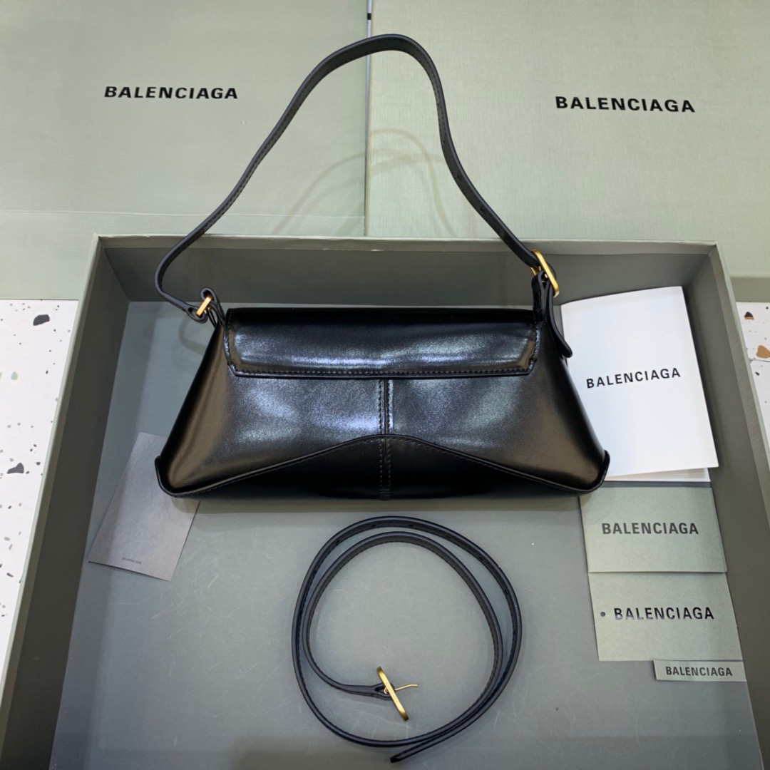 Balenciaga XX Small Flap Bag Box Black, For Women, Women’s Bags 10.6in/27cm 695645210961000