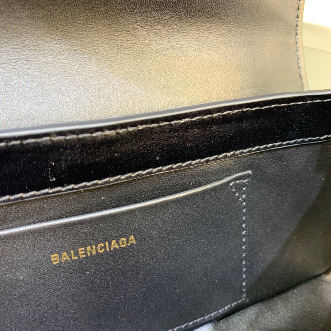 Balenciaga XX Small Flap Bag Box Black, For Women, Women’s Bags 10.6in/27cm 695645210961000