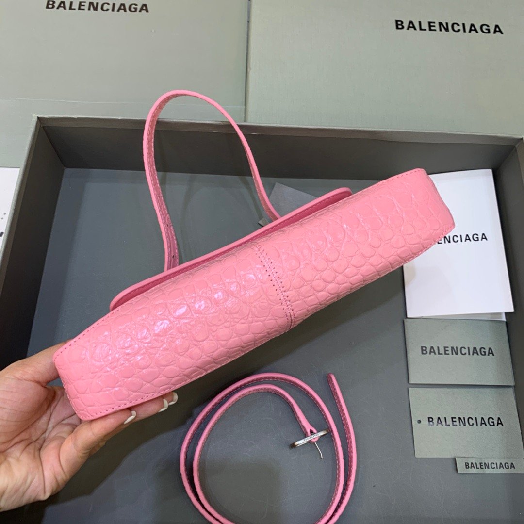 Balenciaga XX Small Flap Bag Box Pink, For Women, Women’s Bags 10.6in/27cm 6956452108Y5812