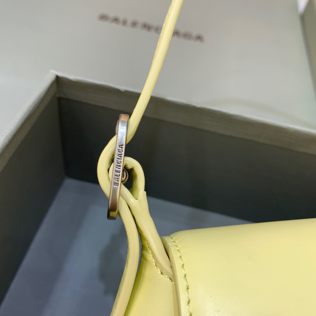 Balenciaga XX Small Flap Bag Box Yellow, For Women, Women’s Bags 10.6in/27cm 6956452109A7408