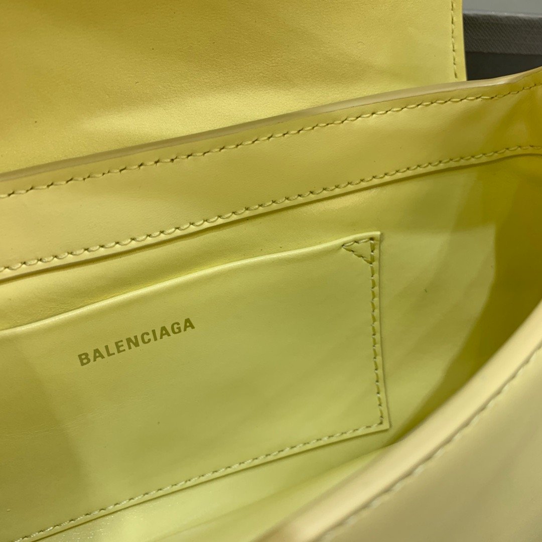 Balenciaga XX Small Flap Bag Box Yellow, For Women, Women’s Bags 10.6in/27cm 6956452109A7408