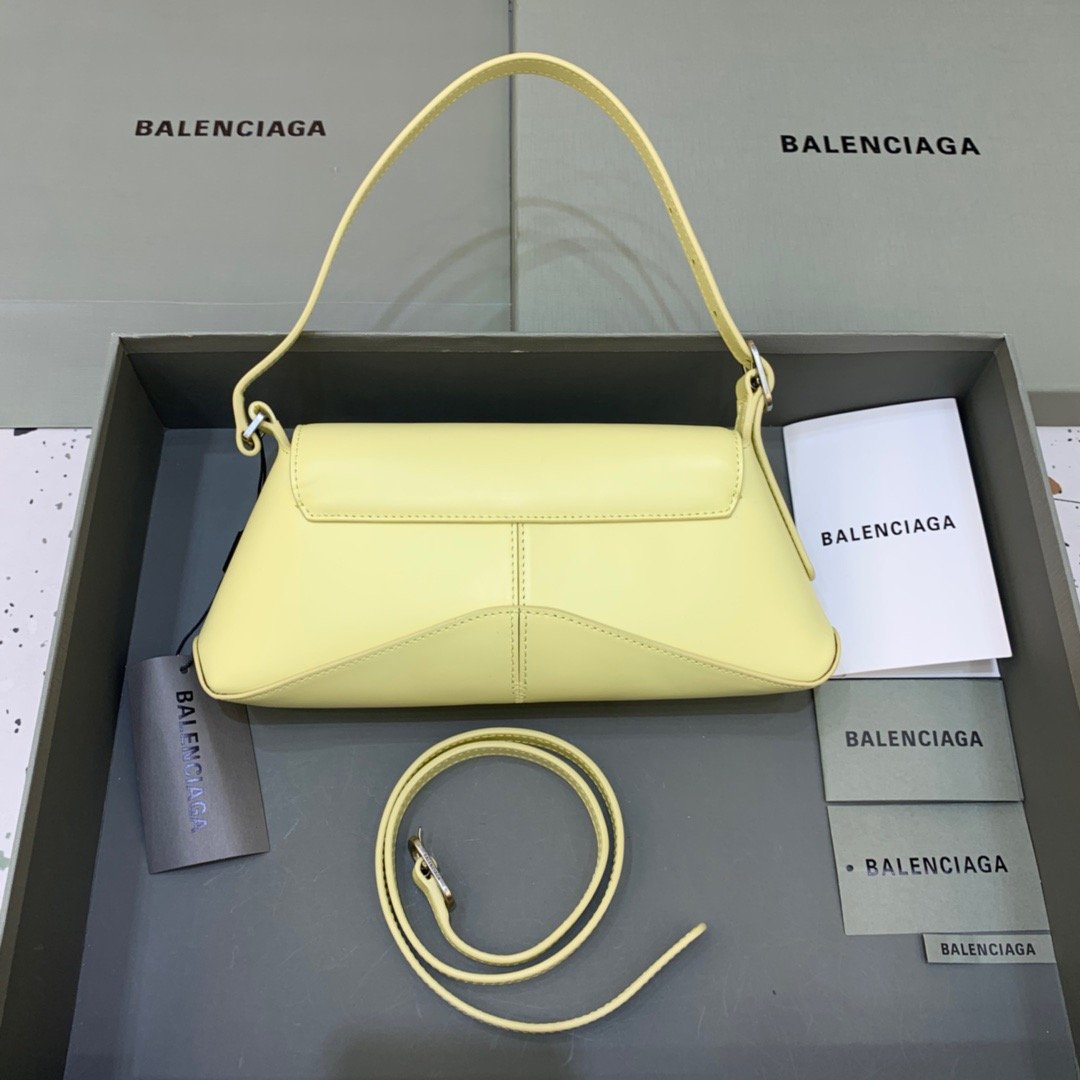 Balenciaga XX Small Flap Bag Box Yellow, For Women, Women’s Bags 10.6in/27cm 6956452109A7408