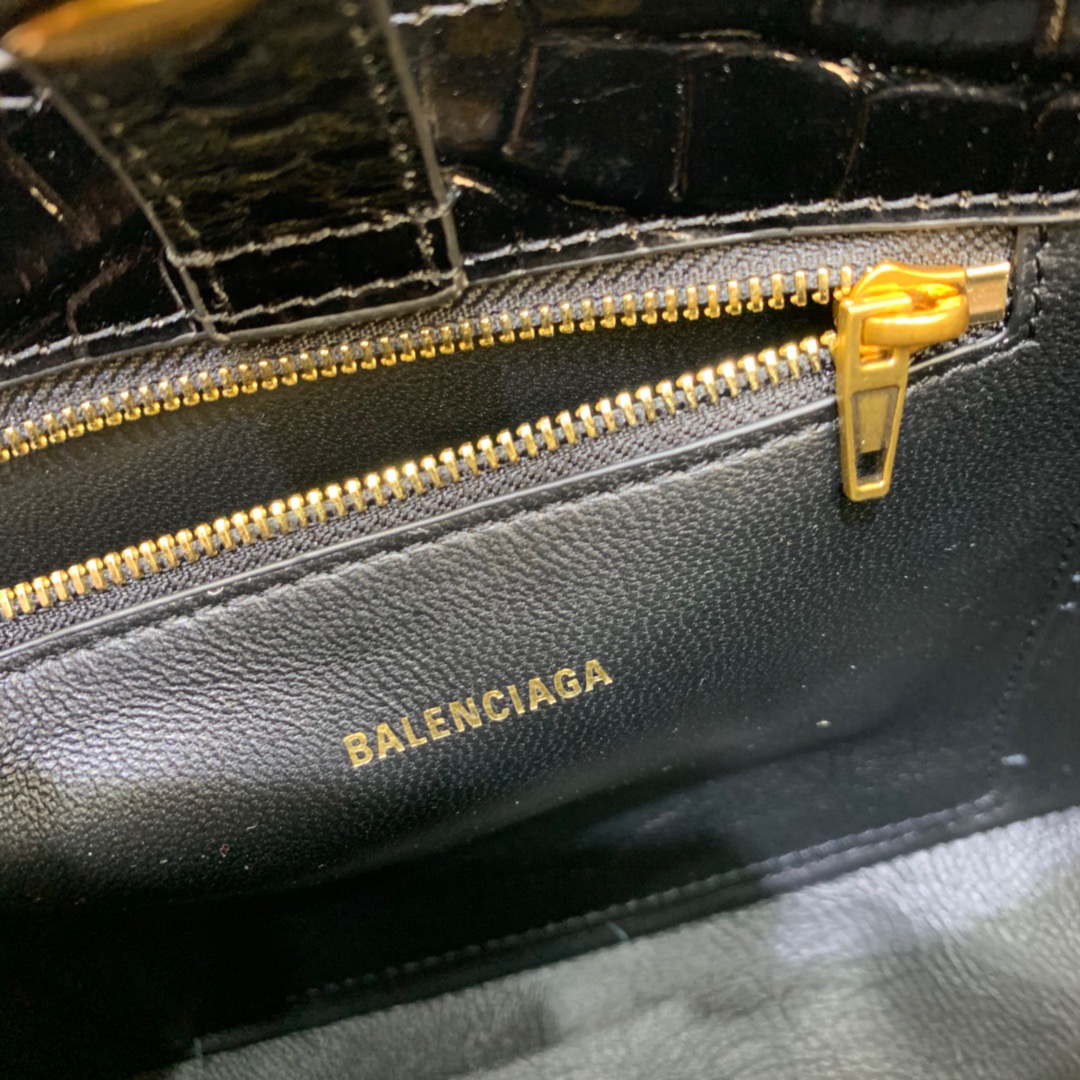 Balenciaga XX Small Hobo Bag In Black, For Women, Women’s Bags 7.8in/20cm 6955892108X1000