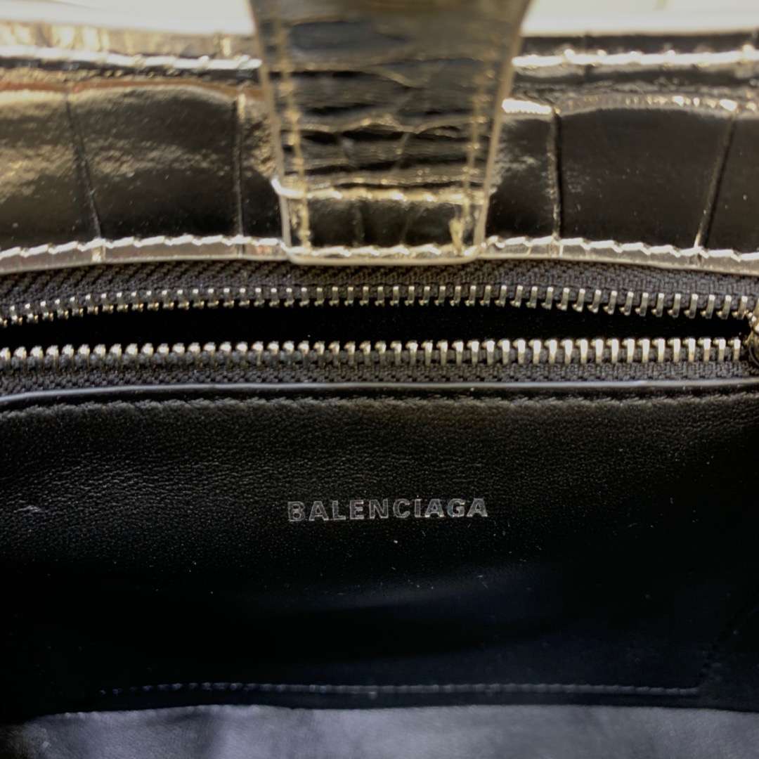 Balenciaga XX Small Hobo Bag In Silver , For Women, Women’s Bags 7.8in/20cm 6955892109E8110