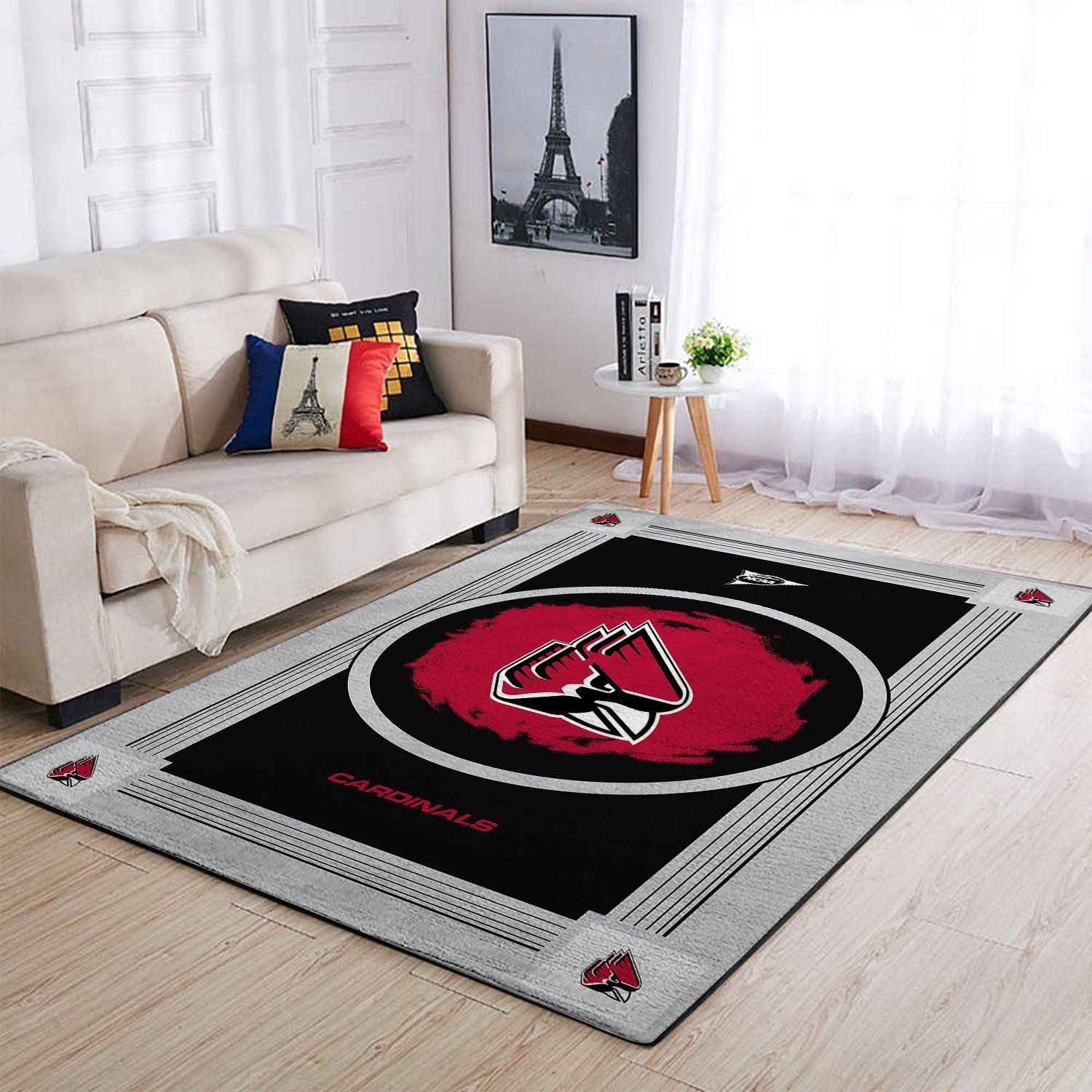 Ball State Cardinals Living Room Area Rectangle Rug