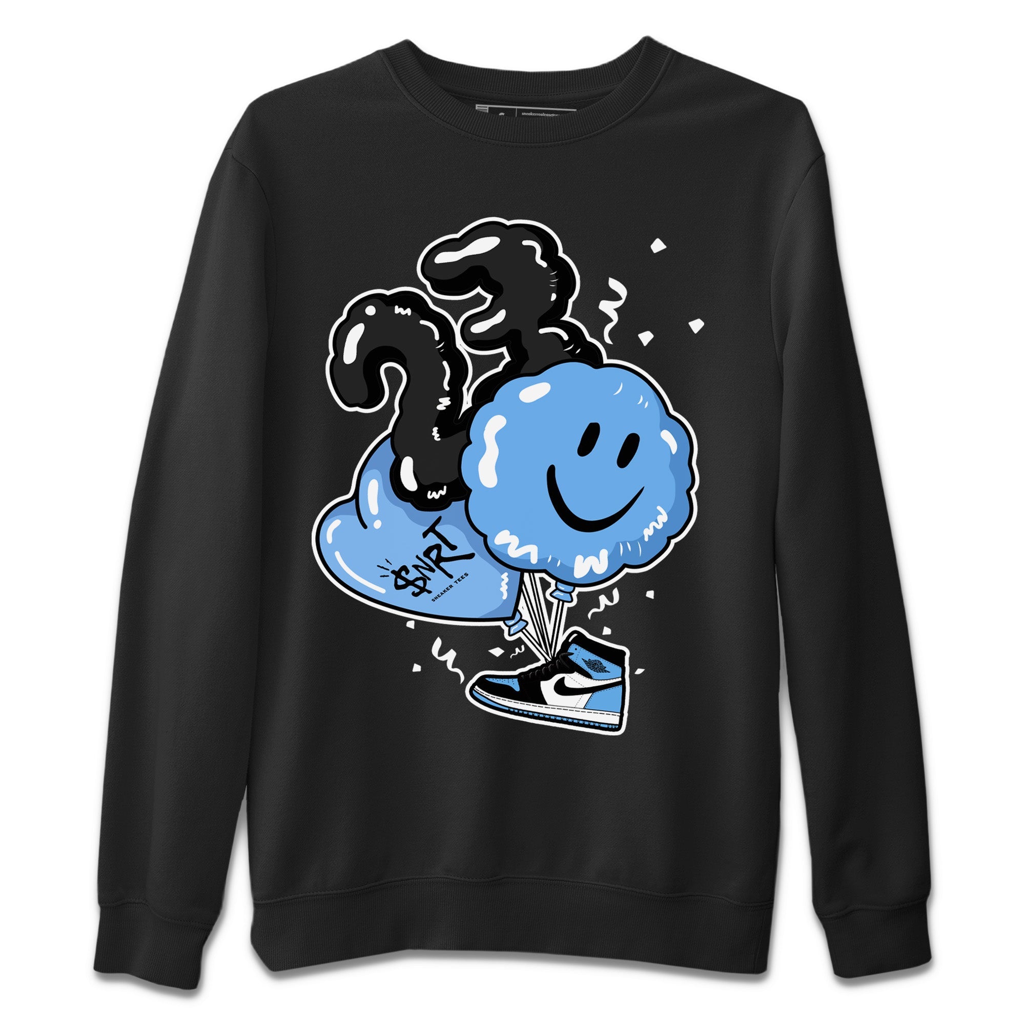 Balloon Unisex Sweater – Air Jordan 1 University Blue, Sneakers Matching Sweater