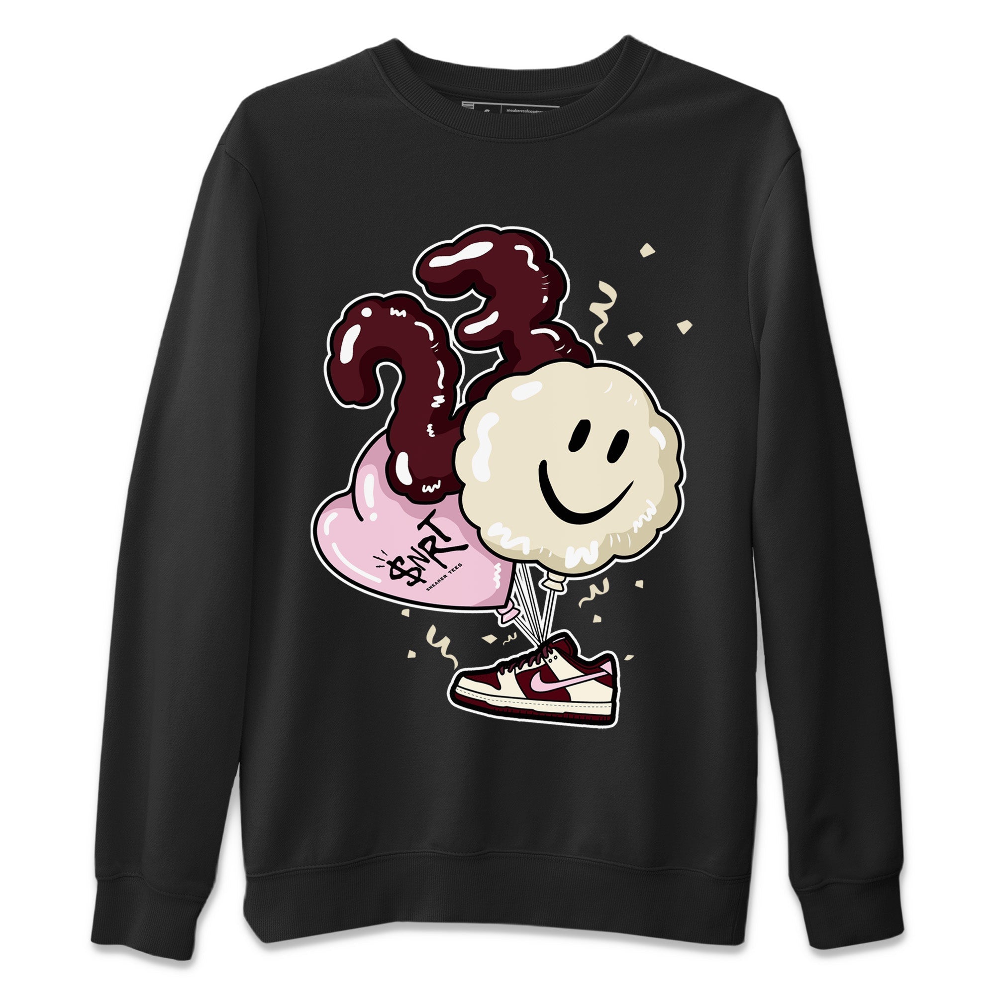Balloon Unisex Sweater – Dunk Valentines Day, Sneakers Matching Sweater