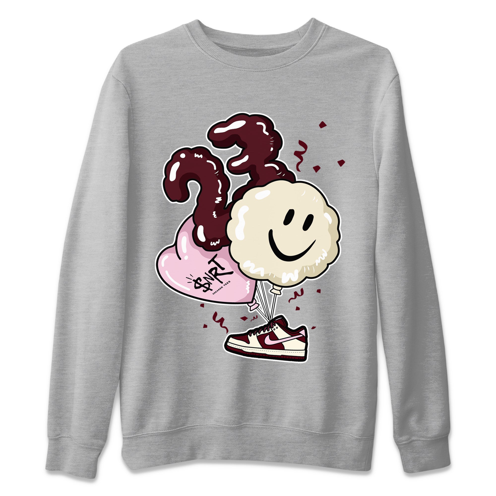 Balloon Unisex Sweater – Dunk Valentines Day, Sneakers Matching Sweater