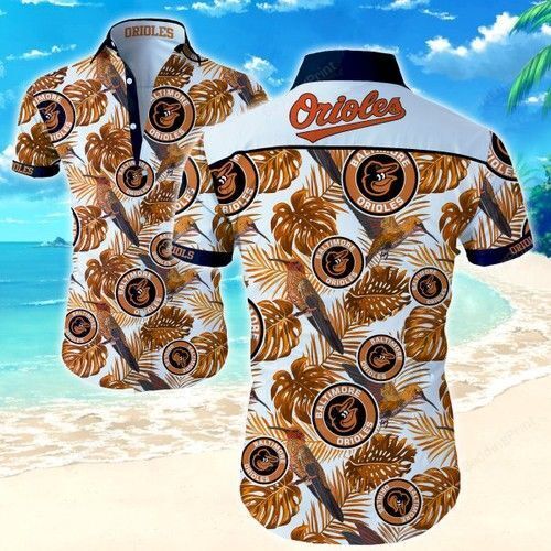 Baltimore Orioles Hawaiian Shirt