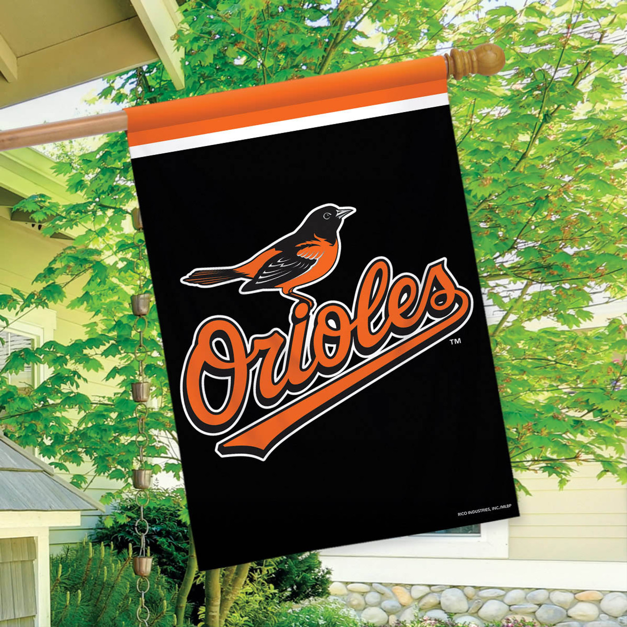 Baltimore Orioles MLB Garden Flag, House Flag