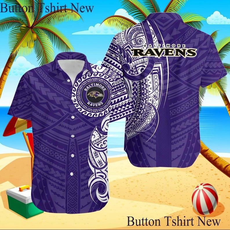 Baltimore Ravens1 Hawaiian Shirt