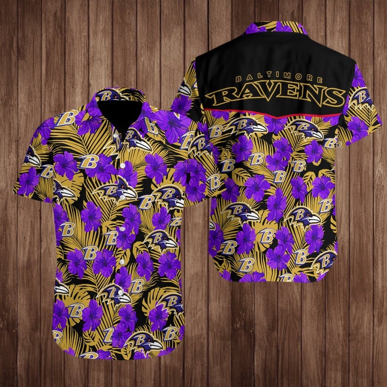 Baltimore Ravens4 Hawaiian Shirt
