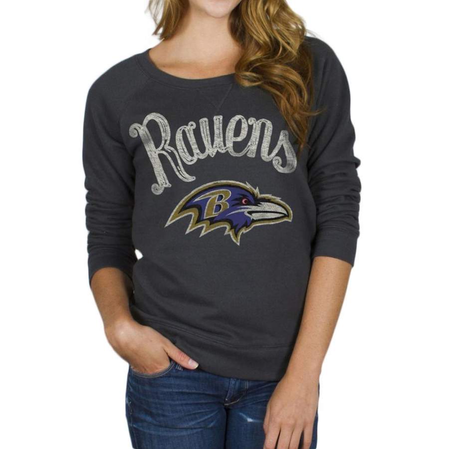 Baltimore Ravens – Field Goal Juniors Wide Neck Sweatshirt