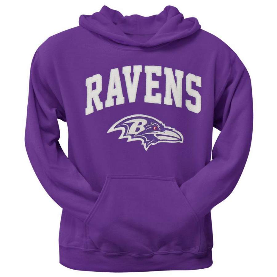Baltimore Ravens – Logo Scrimmage Premium Pullover Hoodie