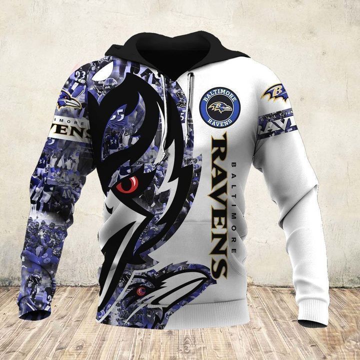 baltimore ravens 3D Hoodie