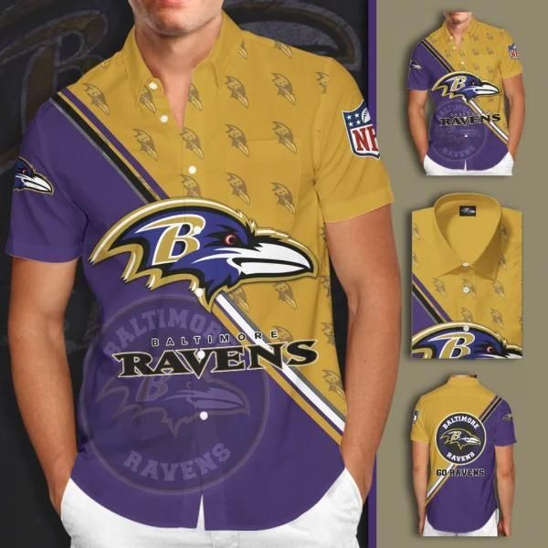 Baltimore Ravens Dress03681 Hawaiian Shirt