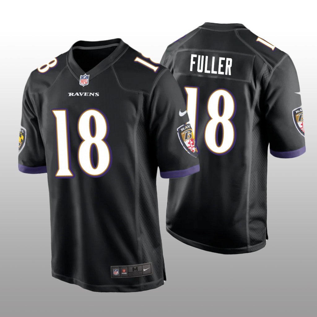 Baltimore Ravens Kyle Fuller Black Jersey Game - Men's