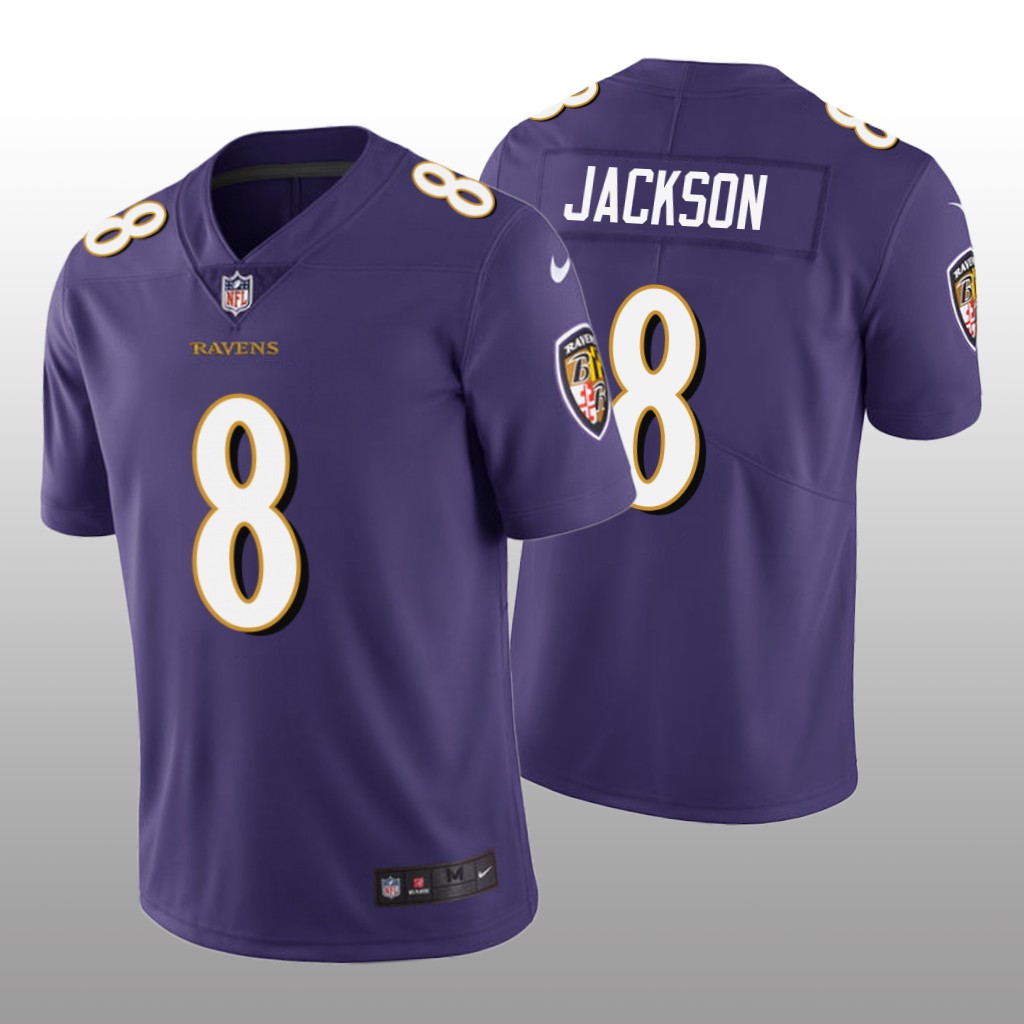 Baltimore Ravens Lamar Jackson Purple Jersey Vapor Limited - Men