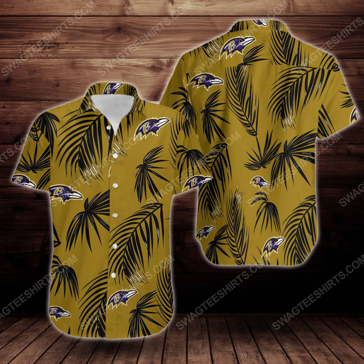 Baltimore Ravens Maria Hawaiian Shirt