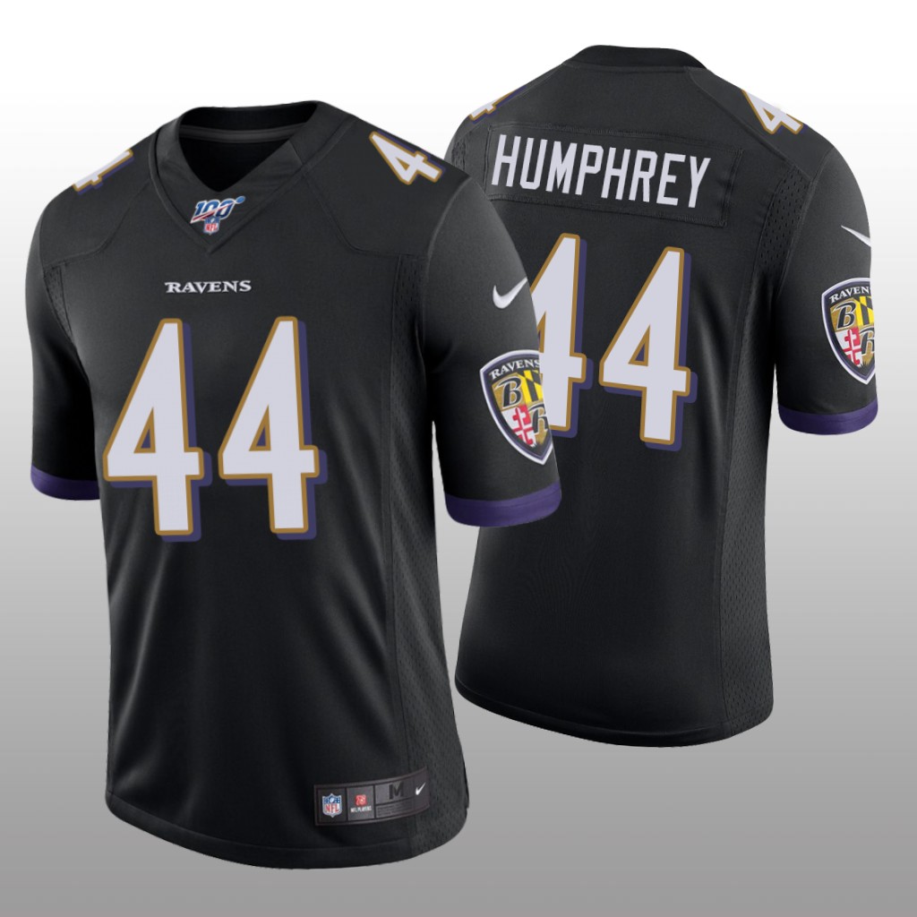 Baltimore Ravens Marlon Humphrey Black Limited Jersey 100th Season - Men's