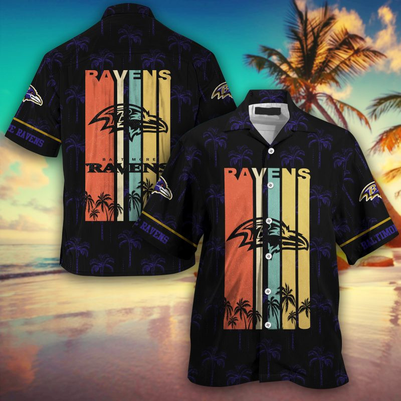 Baltimore Ravens NFL – Hawaii Shirt For This Season – Gift For Sport Lovers Retro Vintage Summer