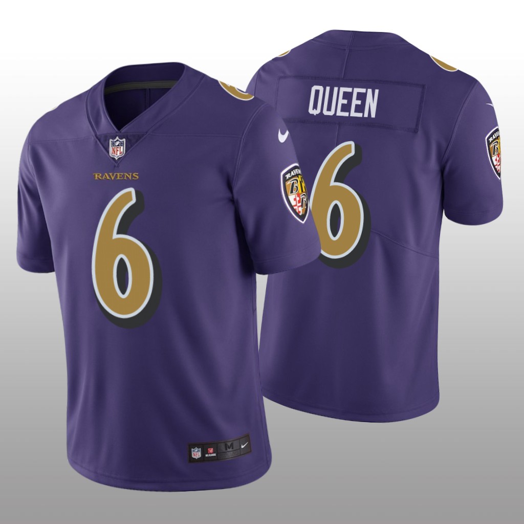 Baltimore Ravens Patrick Queen Purple Jersey Color Rush Limited - Men's