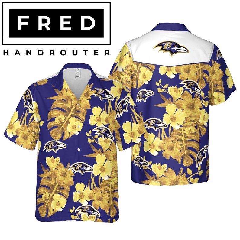 Baltimore Ravens Summer4 Hawaiian Shirt