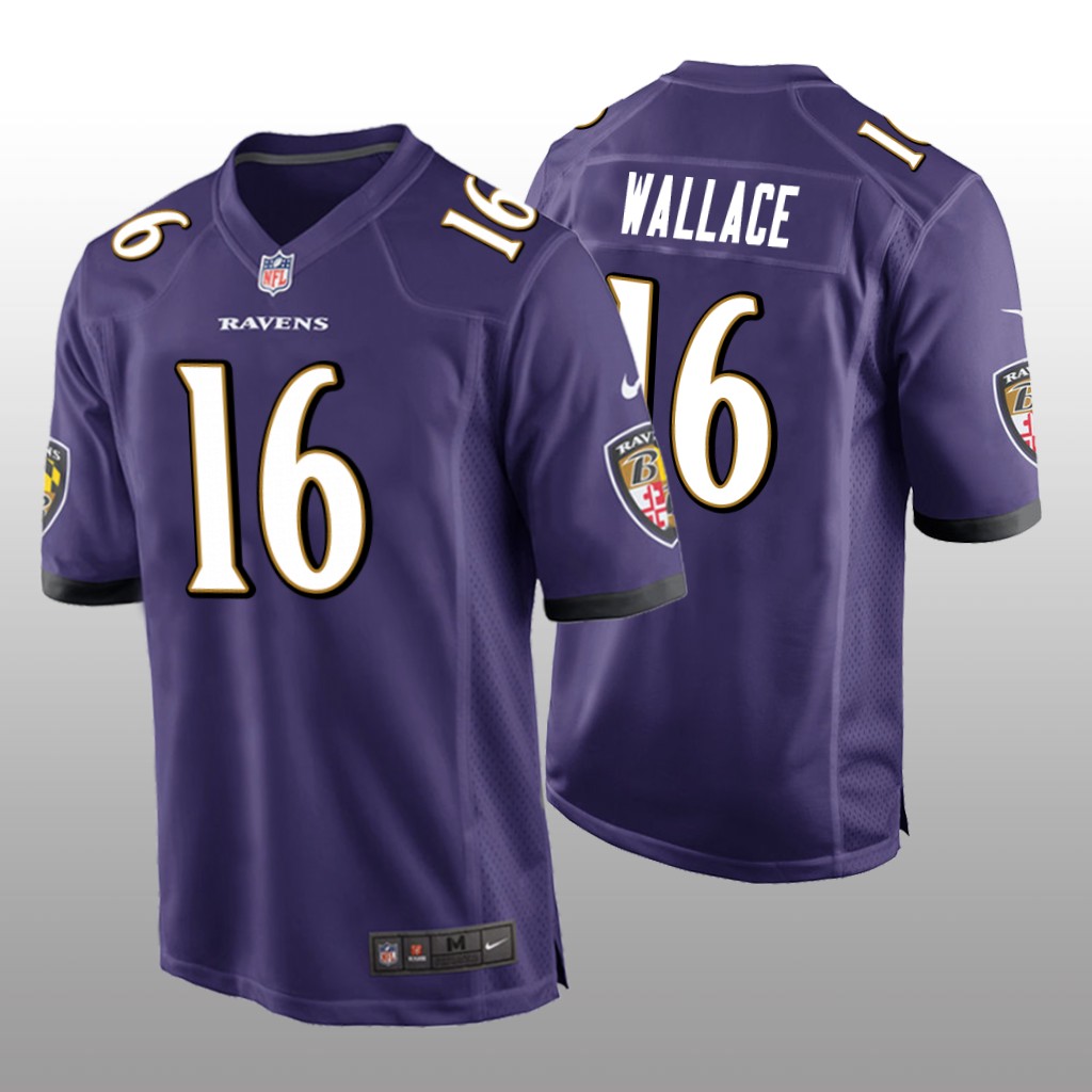 Baltimore Ravens Tylan Wallace Purple Jersey Game - Men's