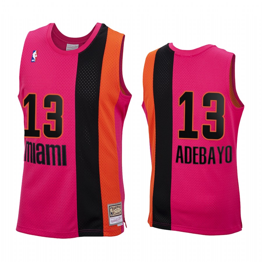 Bam Adebayo Miami Heat Pink Jersey 2020 Reload Classic