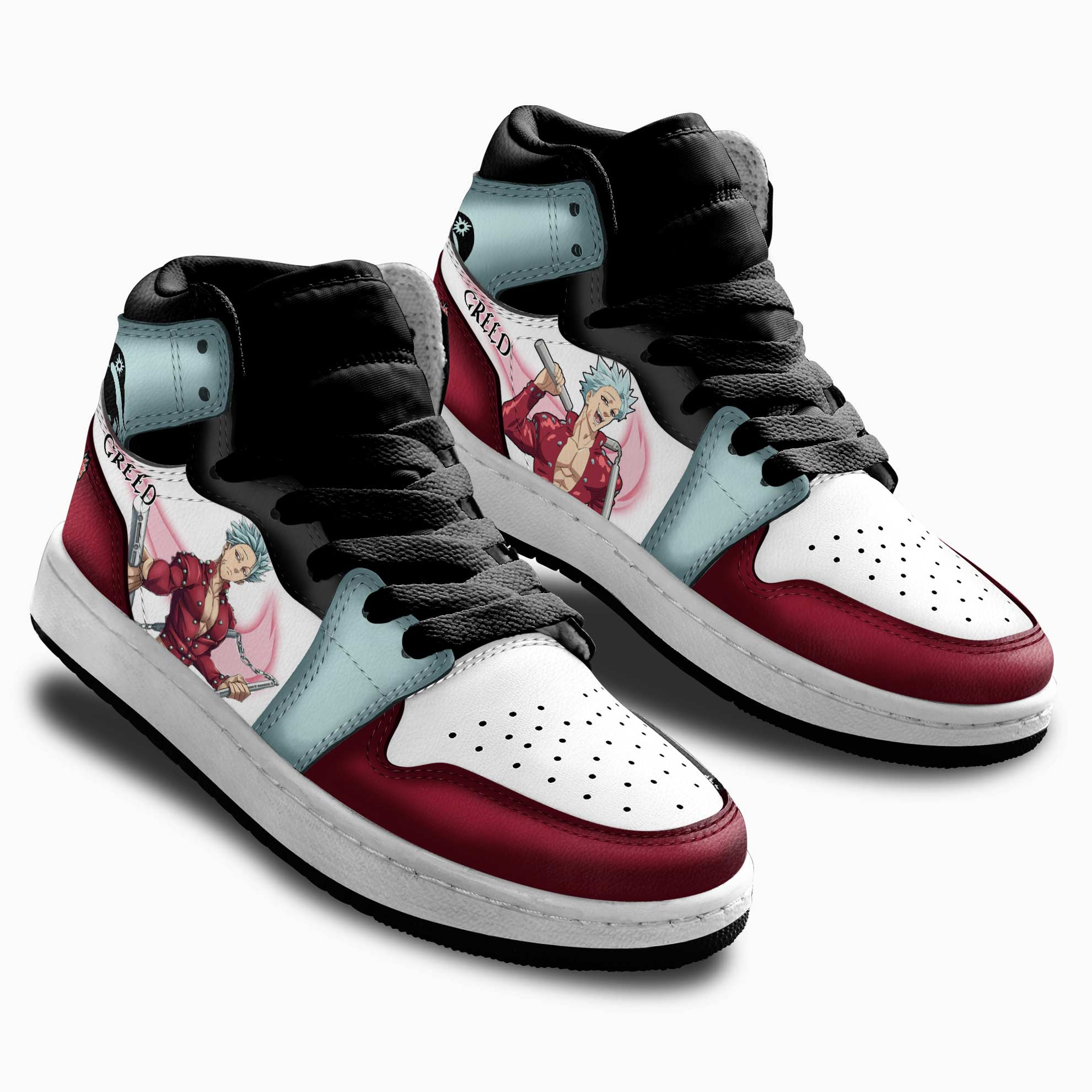 Ban Kids Sneakers The Seven Deadly Sins Anime Shoes For Kids